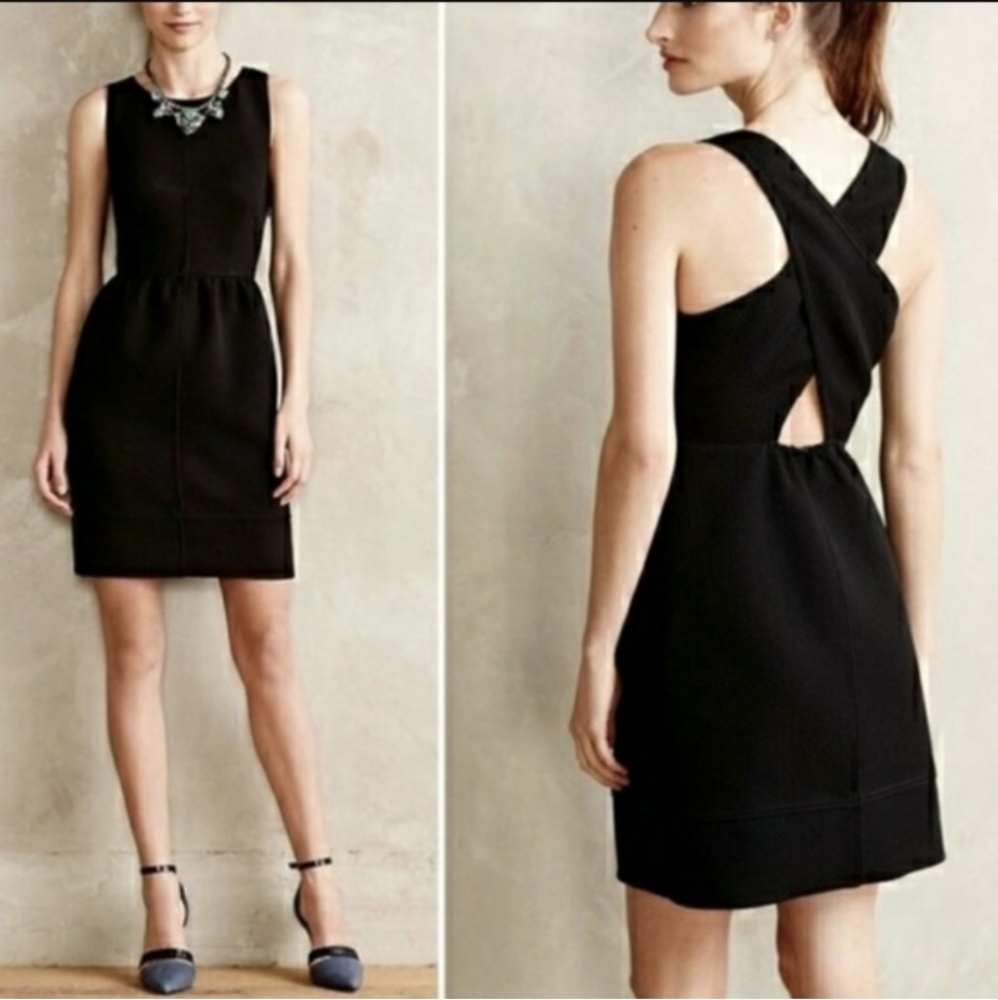 Anthropologie Maeve 2 Rokin Criss Cross Dress